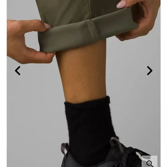 Prana Halle Straight Pants Plus II in Sage Camo - Picture 4 of 11